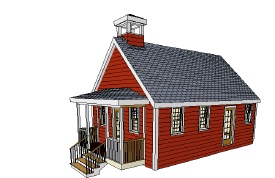 original little red school house nevada city